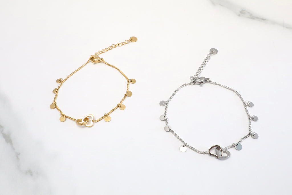 Armband met verbindingshartje