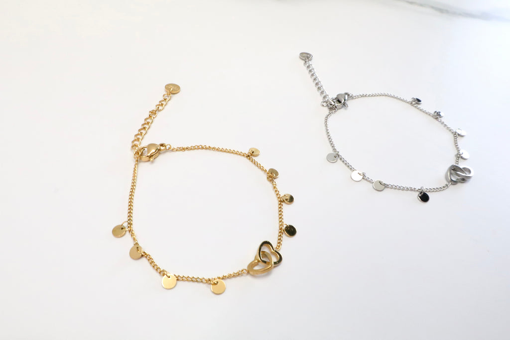 Armband met verbindingshartje